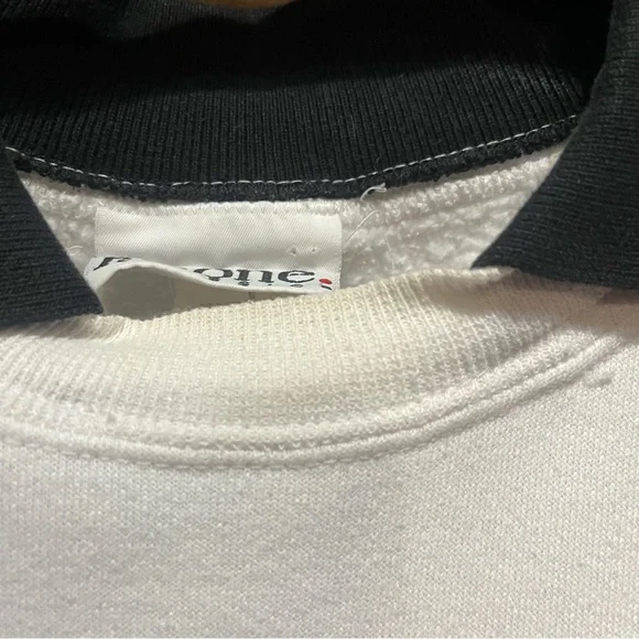 Vintage 80s Layered Look Sweatshirt Size Large - Picture 11 of 11